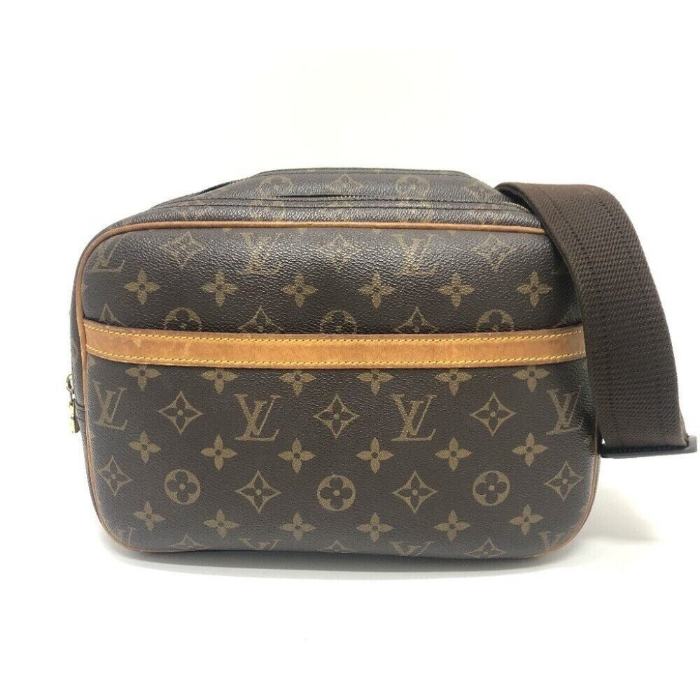 LOUIS VUITTON M45254 Monogram ReporterPM Double Zip Crossbody Bag Shoulder Bag - Picture 2 of 16